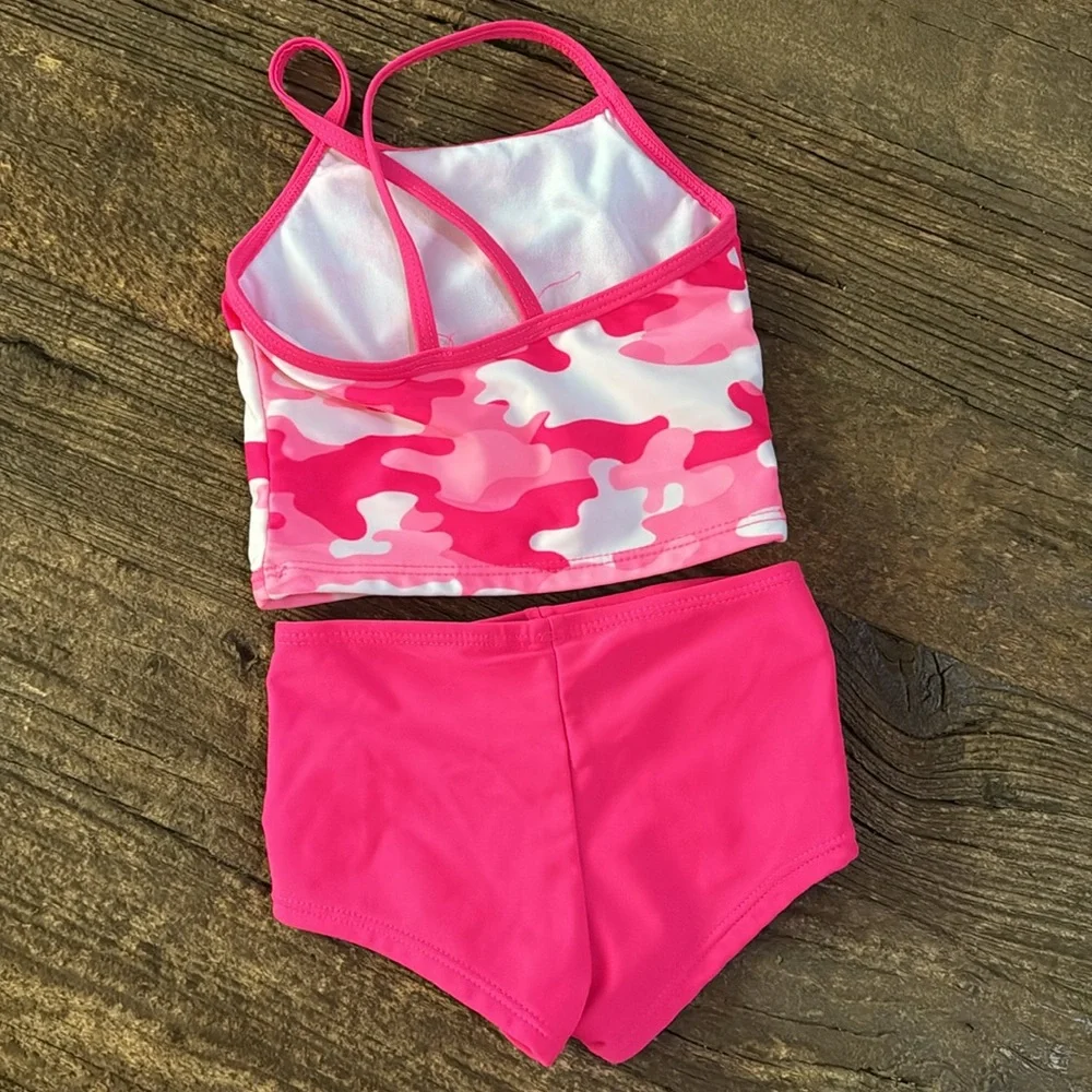OP Pink‎ Camo Tankini
